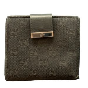 Gucci Bi-fold Canvas Wallet